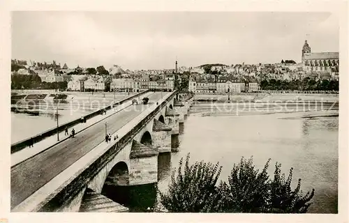 AK / Ansichtskarte Blois_41 Vue generale Le Pont sur la Loire 