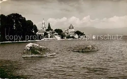 AK / Ansichtskarte Yvoire_74_Haute Savoie Lac Leman Vue geneerale 