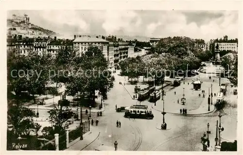 AK / Ansichtskarte Lyon_France Place Carnot et Cours  Lyon France