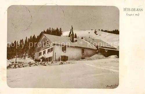 AK / Ansichtskarte Tete de Ran_1422m_NE Gasthaus 