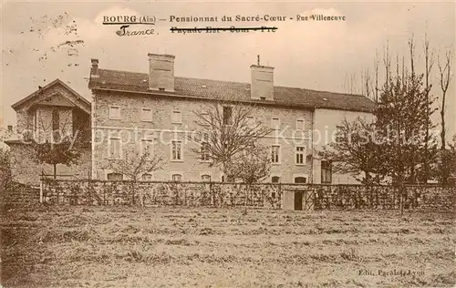 AK / Ansichtskarte Bourg_01 en Bresse_Ain Pensionnat du Sacre Coeur Rue Villeneuve 