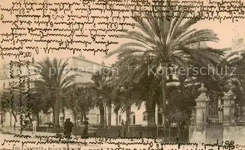 AK / Ansichtskarte Cannes_06 Square Merimee 