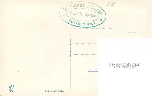 AK / Ansichtskarte Inner Waegithal_Waegitalersee_Waegithalersee_SZ Motiv mit Kirche 