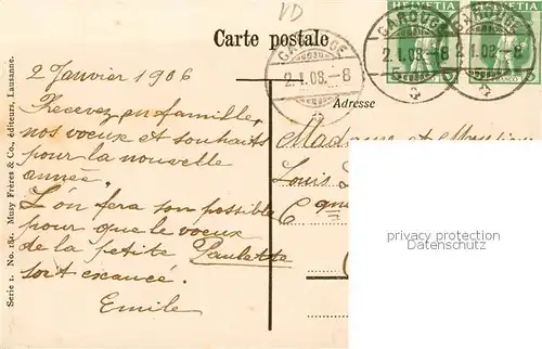 AK / Ansichtskarte Lac_Leman_Genfersee_GE Segelschiff 