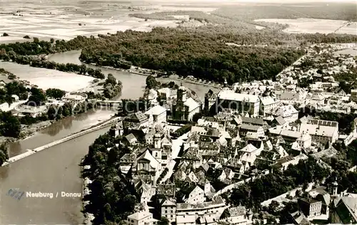 AK / Ansichtskarte  Neuburg__Donau Fliegeraufnahme 