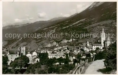 AK / Ansichtskarte Leuk_VS Panorama Leuk_VS