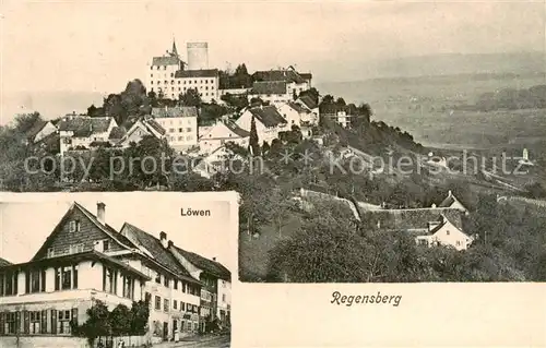 AK / Ansichtskarte Regensberg_Dielsdorf_ZH Panorama Gasthaus Loewen 