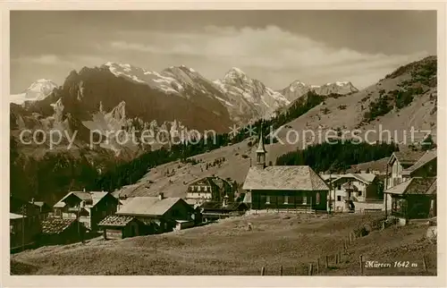 AK / Ansichtskarte Muerren_BE Panorama Muerren_BE