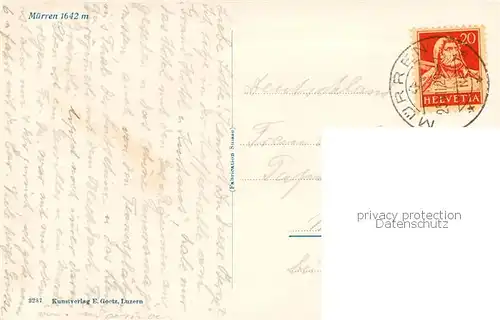 AK / Ansichtskarte Muerren_BE Panorama Muerren_BE