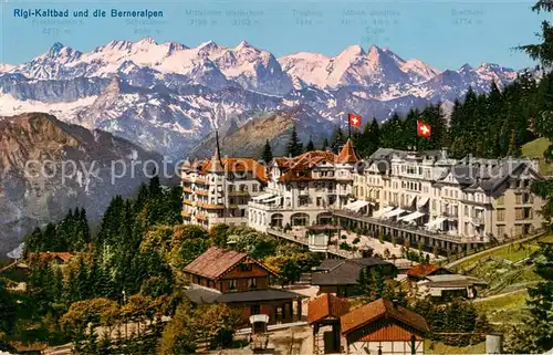 AK / Ansichtskarte Rigi_Kaltbad und die Berneralpen Rigi_Kaltbad