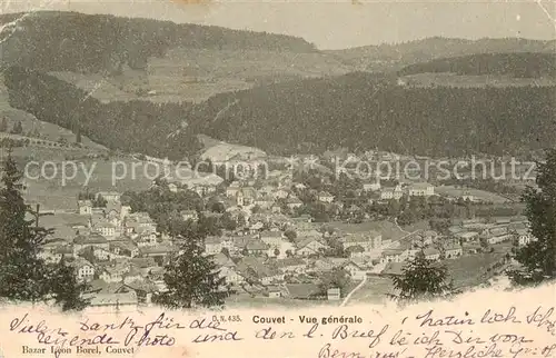 AK / Ansichtskarte Couvet_NE Vue generale 