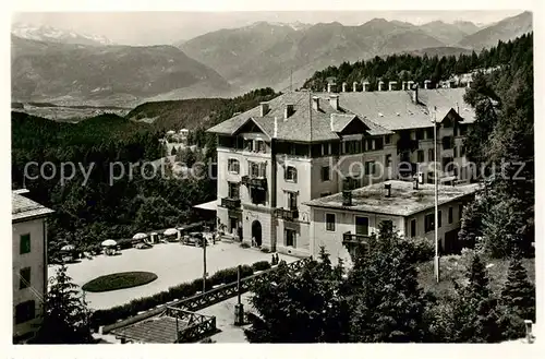 AK / Ansichtskarte  Mendelpass_1363m_Passo_della_Mendola_IT mit Brentagruppe 