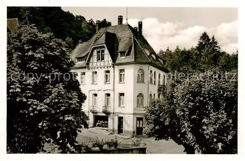 AK / Ansichtskarte  Badenweiler Haus Eberhardt Burghardt Badenweiler