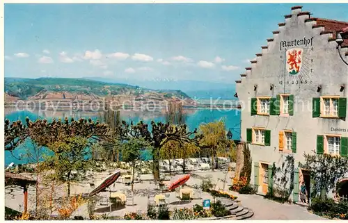 AK / Ansichtskarte Murten_Morat_FR Hotel Murtenhof 