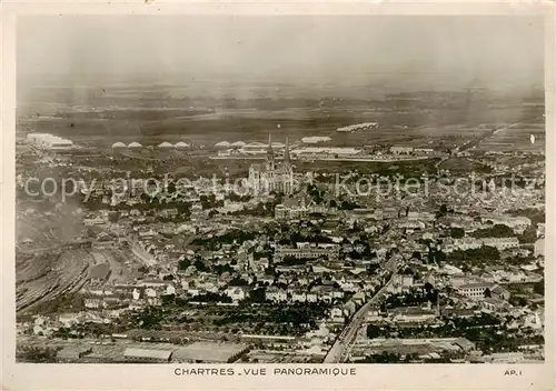 AK / Ansichtskarte Chartres_28 Vue panoramique aerienne 