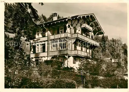 AK / Ansichtskarte Beatenberg_Thunersee_BE Chalet Alpenveilchen 