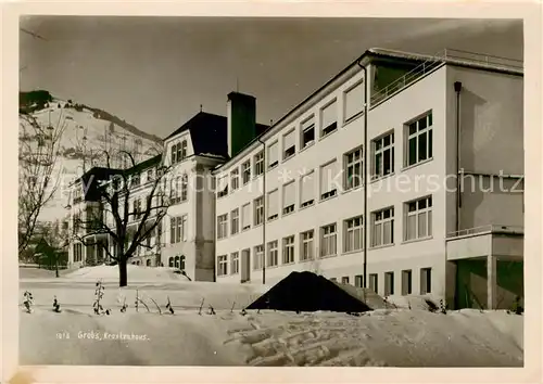 AK / Ansichtskarte Grabs_SG Krankenhaus Grabs_SG