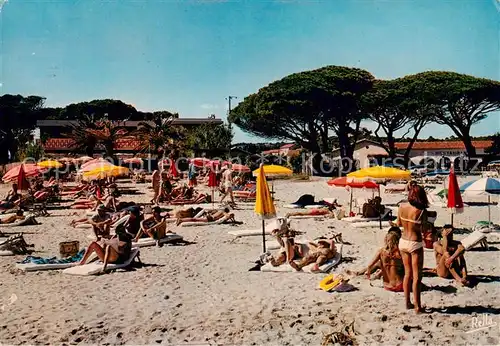 AK / Ansichtskarte Saint_Tropez_Var Plage de Tahiti Saint_Tropez_Var