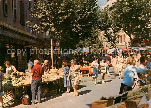 AK / Ansichtskarte Toulon_Var Le Marche du cours Lafayette Toulon_Var
