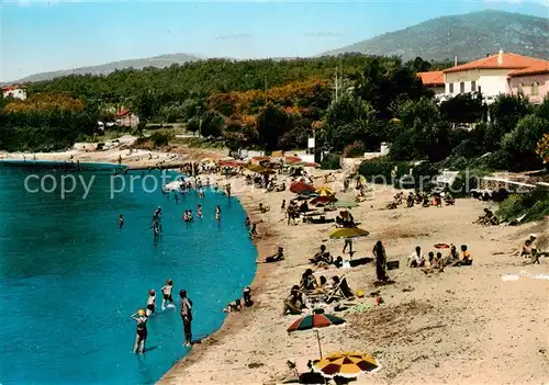 AK / Ansichtskarte Calanques des Issambres_83_Var La plage San Peire 