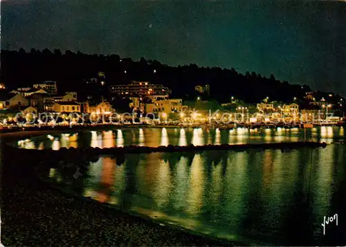 AK / Ansichtskarte Le_Lavandou Vue de nuit Le_Lavandou