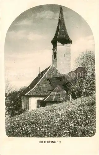 AK / Ansichtskarte Hilterfingen_Thunersee_BE Kirche 