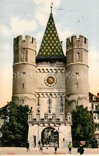 AK / Ansichtskarte Basel_BS Spalentor Basel_BS