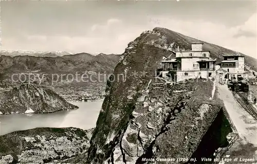 AK / Ansichtskarte Monte Generoso_1704m_Lugano_TI Vista sul Lago di Lugano 