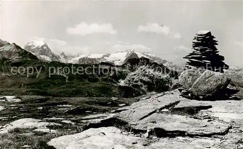 AK / Ansichtskarte Leglerhuette_2273m_Toedi_GL Blick auf den Toedi und die Gemsfayren Bergwelt Alpen 