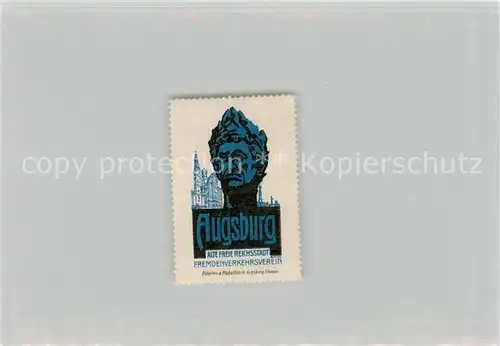 AK / Ansichtskarte 73800430 Augsburg Fremdenverkehrsverein Augsburg