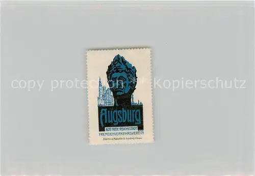 AK / Ansichtskarte  Augsburg Fremdenverkehrsverein Augsburg