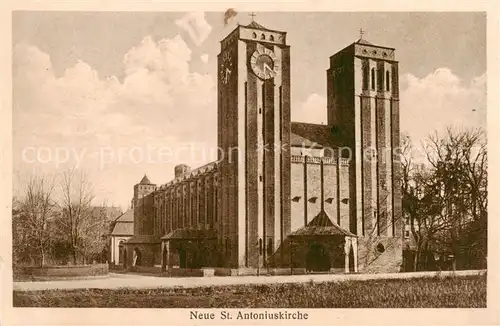 AK / Ansichtskarte  Augsburg Neue St Antoniuskirche Augsburg