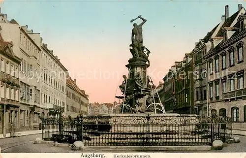 AK / Ansichtskarte 73800485 Augsburg Herkulesbrunnen Augsburg