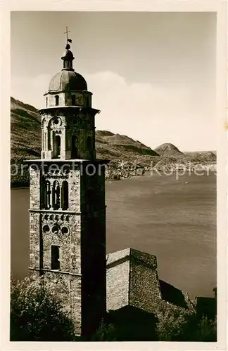 AK / Ansichtskarte Morcote_Lago_di_Lugano_TI Chiesa 