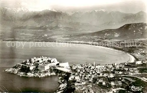 AK / Ansichtskarte Calvi_2B_Haute Corse Panorama Kuestenort Gebirge 