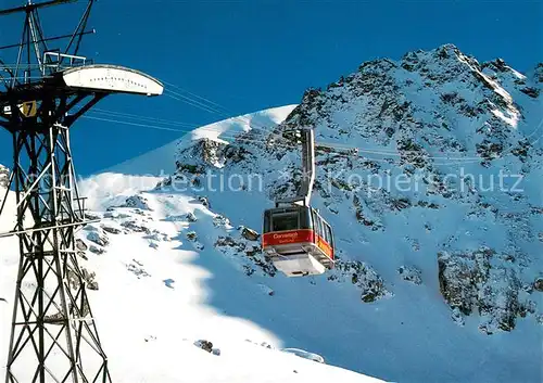 AK / Ansichtskarte  Seilbahn_Cable-Car_Telepherique Surlej Silvaplana Carvatsch 