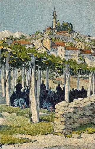 AK / Ansichtskarte Ticino_Tessin_Region Pergolato nel Ticino Meridionale 