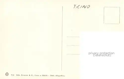 AK / Ansichtskarte Ticino_Tessin_Region Idillio 