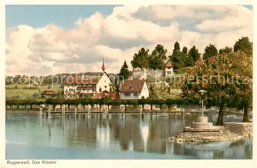 AK / Ansichtskarte Rapperswil_BE Das Kloster Rapperswil BE