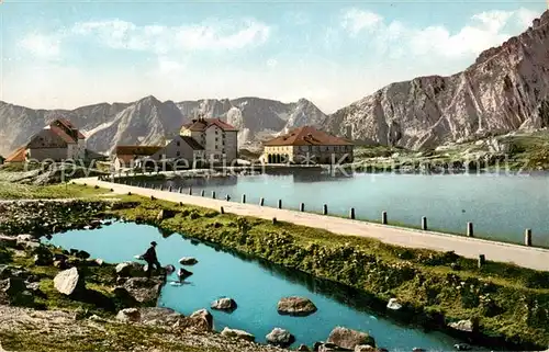 AK / Ansichtskarte Gotthard_Hospiz Panorama 