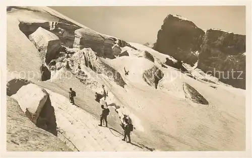 AK / Ansichtskarte Spannortgletscher_Engelberg_OW mit Titlisblick 