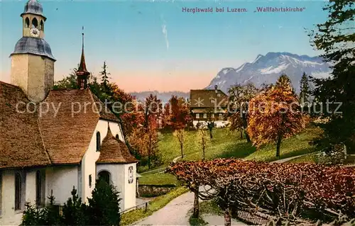AK / Ansichtskarte Hergiswald_LZ Wallfahrtskirche 