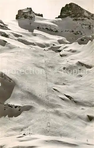 AK / Ansichtskarte Jochpass_2207m_NW Skilift Truebsee 