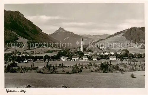 AK / Ansichtskarte  Pfronten Panorama mit Kienberg und Sorgschrofen  Pfronten