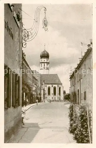 AK / Ansichtskarte  Schongau_Bayern Kirche 