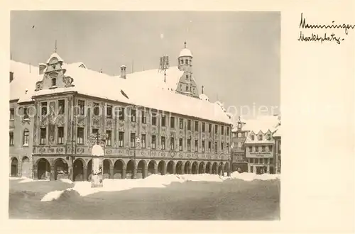 AK / Ansichtskarte  Memmingen Marktplatz Memmingen