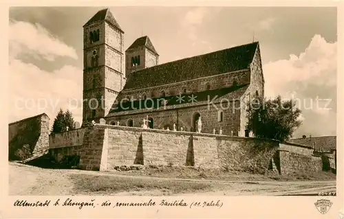 AK / Ansichtskarte  Altenstadt_Oberbayern Romanische Basilika Altenstadt_Oberbayern