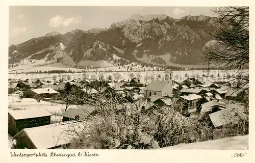 AK / Ansichtskarte  Schwangau Panorama Schwangau