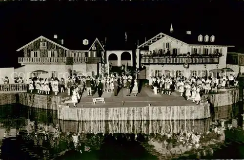 AK / Ansichtskarte  Koblenz__Rhein Operette auf dem Rhein Im Weissen Roessl 