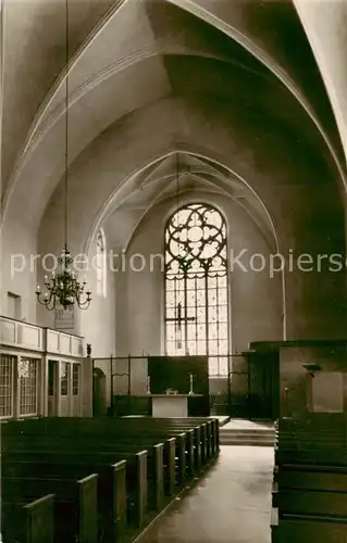 AK / Ansichtskarte  Koblenz__Rhein Ev Christuskirche Inneres 